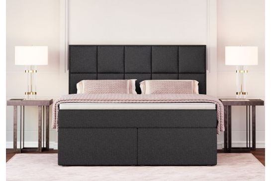 Dream Boxspringbett mit TFK-Matratze und Topper in div. Größen und Farben