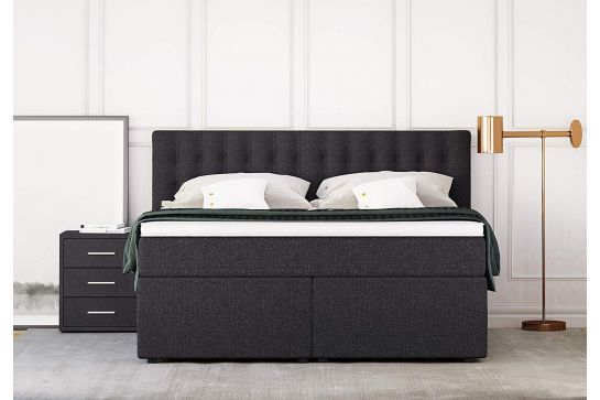 Boxspringbett King mit TFK Matratze