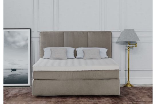 Duke Boxspringbett mit TFK-Matratze und Topper in div. Größen und Farben