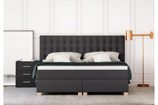 Boxspringbett King Slim