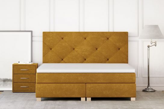 Prince Boxspringbett mit TFK-Matratze und Topper in div. Größen und Farben